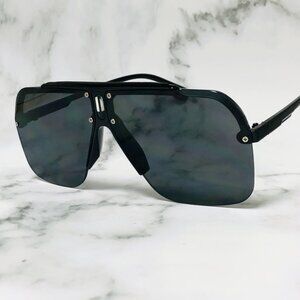 Men Women Sunglasses Fashion Retro Black Frame Square Frame Lentes Gafas Humbres